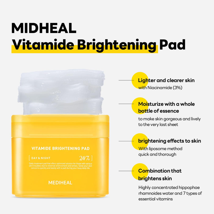 Mediheal Vitamin Brightening Pad (100 pads)