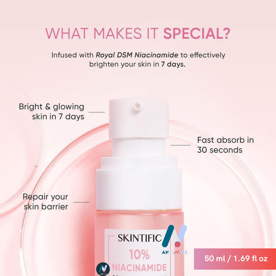 Skintific 10% Niacinamide Brightening Serum 50ml