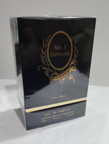 Jean Paris No. 1 Sensual Eau De Parfum 80ml