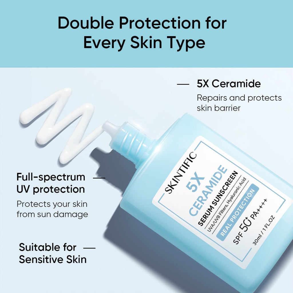 Skintific 5X Ceramide Serum Sunscreen 30ml