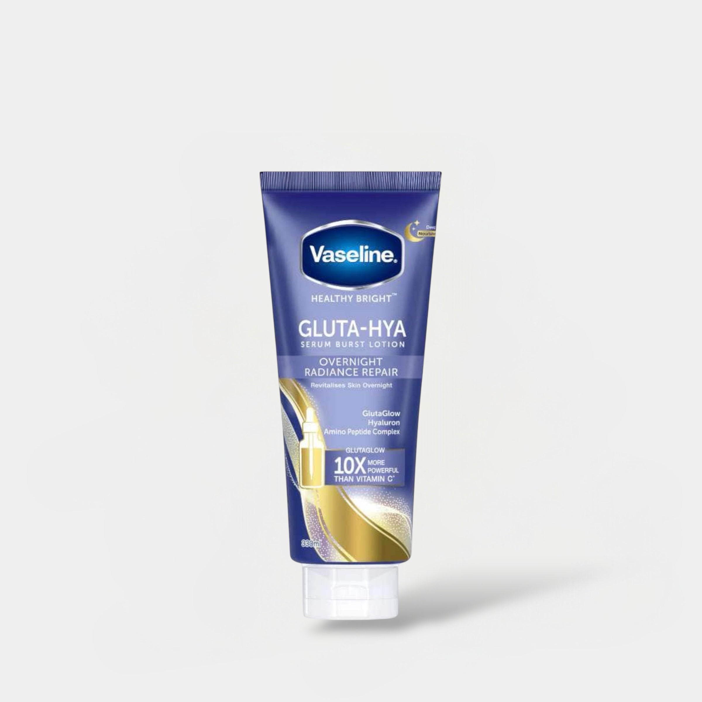 Vaseline GLUTA-HYA OVERNIGHT RADIANCE 2本 EXPIRY: 05-07/2026) Vaseline Gluta-Hya Serum Burst Lotion