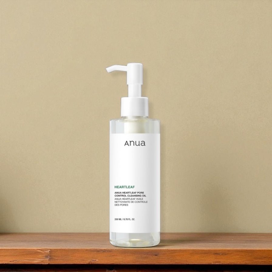 Anua Heartleaf Pore Control Cleansing Oil. أنوا هارتليف زيت منظف للتحكم في المسام - Princess Cosmetics Qatar