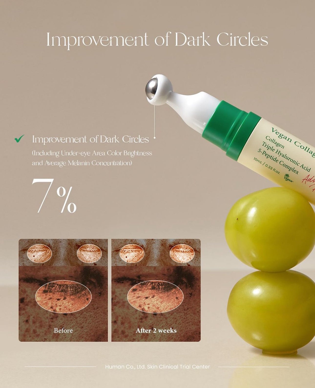 Axis - Y Vegan Collagen Eye Serum 10ml. سيروم العين بالكولاجين النباتي من أكسيس - واي، 10 مل - Princess Cosmetics Qatar