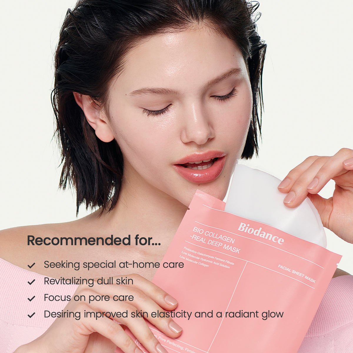 Biodance Bio - Collagen Real Deep Mask (1 Sheet) قناع بايودانس بايو كولاجين العميق الحقيقي - Princess Cosmetics Qatar