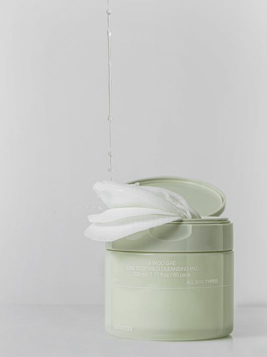 Celimax JIWOOGAE One Step Mild Cleansing Pad (60 Pads) وسادة تنظيف لطيفة بخطوة واحدة من سيليماكس جيووجاي - Princess Cosmetics Qatar