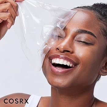 Cosrx Advanced Snail Mucin Glass Glow Hydrogel Mask (1 Sheet) قناع هيدروجيل زجاجي متوهج بخلاصة الحلزون المتطور من كوسركس - Princess Cosmetics Qatar
