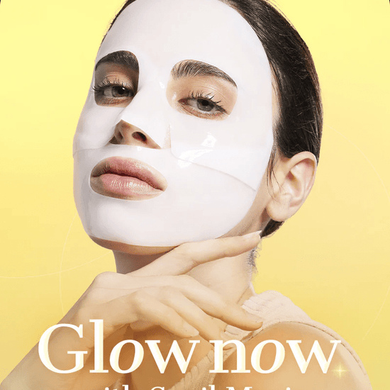 Cosrx Advanced Snail Mucin Glass Glow Hydrogel Mask (1 Sheet) قناع هيدروجيل زجاجي متوهج بخلاصة الحلزون المتطور من كوسركس - Princess Cosmetics Qatar