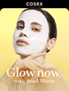 Cosrx Advanced Snail Mucin Glass Glow Hydrogel Mask (1 Sheet) قناع هيدروجيل زجاجي متوهج بخلاصة الحلزون المتطور من كوسركس - Princess Cosmetics Qatar