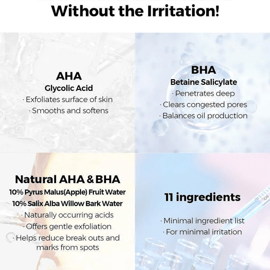 Cosrx AHA / BHA Clarifying Treatment Toner 150ml تونر كوسركس AHA / BHA المنقي للعلاج - Princess Cosmetics Qatar