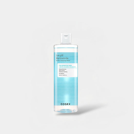 Cosrx Low pH Niacinamide Micellar Cleansing Water 400ml ماء تنظيف ميسيلار النياسيناميد منخفض الحموضة من كوسركس - Princess Cosmetics Qatar