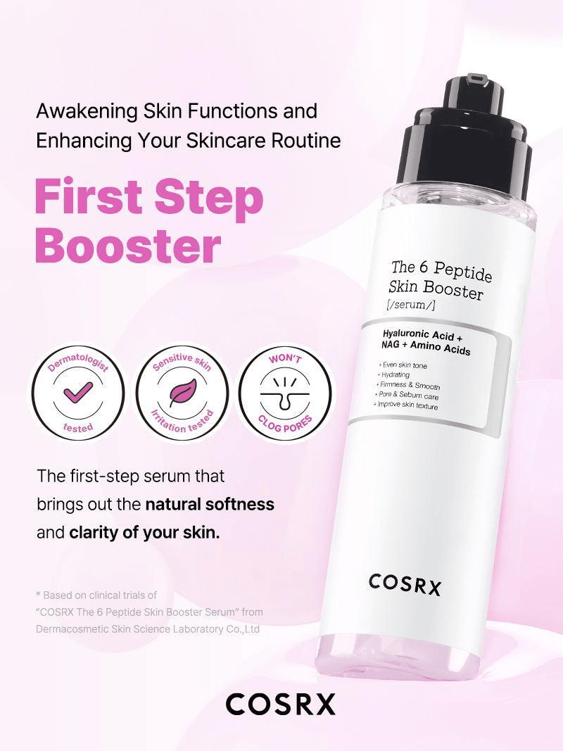 Cosrx The 6 Peptide Skin Booster Serum 150ml سيروم كوسركس ذا 6 ببتيد المعزز للبشرة - Princess Cosmetics Qatar