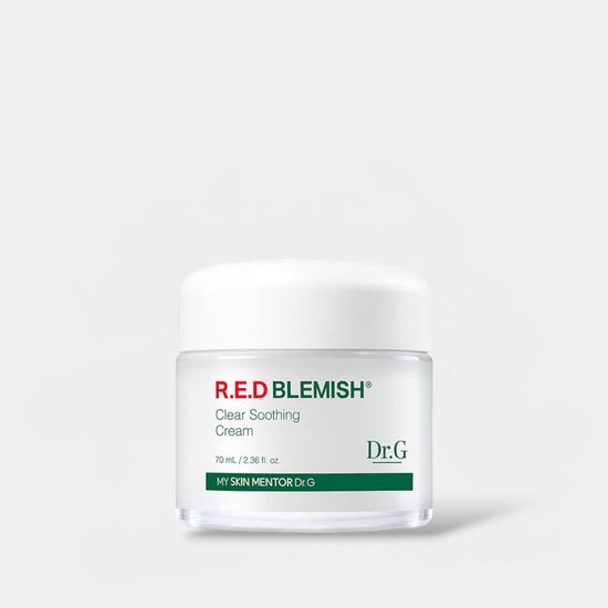 Dr. G Red Blemish Clear Soothing Cream 70ml كريم دكتور جي ريد بليميش كلير المهدئ للبشرة - Princess Cosmetics Qatar