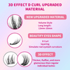 Elyzza 3D Effect Double Spikes Volume False Eyelashes. إليزا 3D تأثير مزدوج المسامير حجم الرموش الصناعية - Princess Cosmetics Qatar