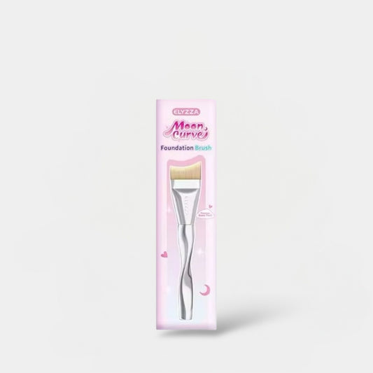 Elyzza Moon Curve Foundation Brush فرشاة كريم الأساس إليزا مون كيرف - Princess Cosmetics Qatar
