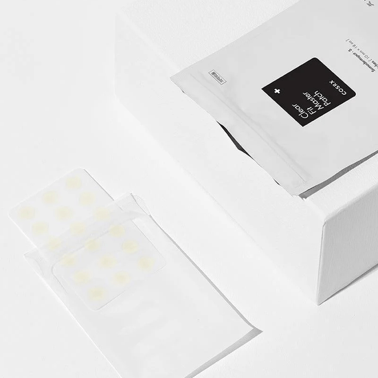 (EXPIRY: 05 - 06/2026) Cosrx Clear Fit Master Patch (18 Patches). كوسركس رقعات حب الشباب كلير فيت ماستر 18 لصقات - Princess Cosmetics Qatar