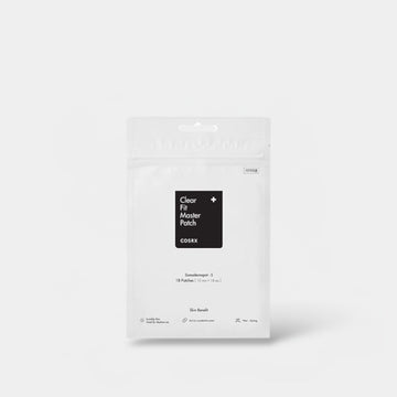 (EXPIRY: 05 - 06/2026) Cosrx Clear Fit Master Patch (18 Patches). كوسركس رقعات حب الشباب كلير فيت ماستر 18 لصقات - Princess Cosmetics Qatar