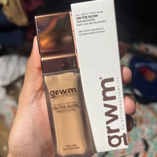 GRWM Cosmetics On The Glow Skin Booster (2 Shades). عروم كوزمتكس أون ذا جلو معزز البشرة (لونين) - Princess Cosmetics Qatar