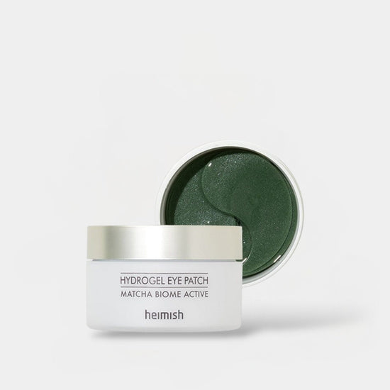 Heimish Matcha Biome Hydrogel Eye Patch (60 patches) رقعة عين هيميش ماتشا بيوم هيدروجيل - Princess Cosmetics Qatar