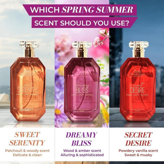 Luxe Organix Fragrances Secret Desire EDT 100ml عطور لوكس أورجانيكس سيكريت ديزاير - Princess Cosmetics Qatar