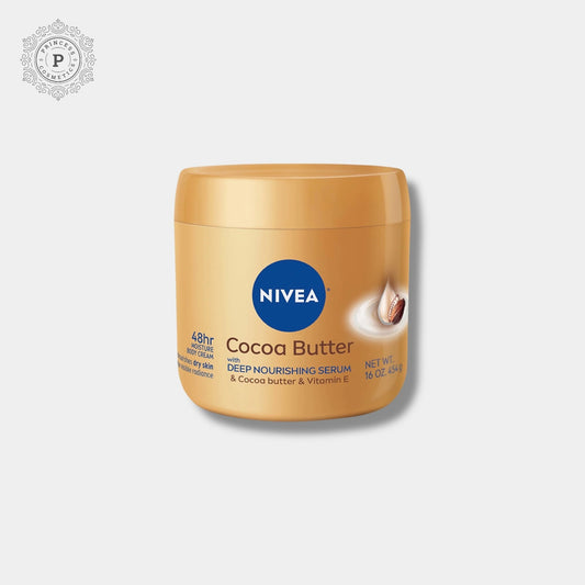 Nivea Cocoa Butter with Deep Nourishing Serum 16oz نيفيا زبدة الكاكاو مع سيروم مغذي عميق - Princess Cosmetics Qatar