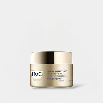 ROC Retinol Correxion Line Smoothing Max Hydration Cream 1.7oz كريم ROC ريتينول كوريكشن لتنعيم الخطوط وترطيبها - Princess Cosmetics Qatar