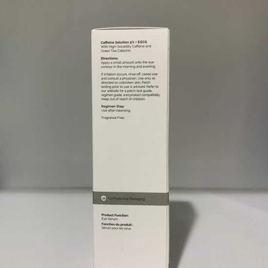 The Ordinary Caffeine Solution 5% EGCG 30ml (KOREAN VERSION). ذا اورديناري محلول الكافيين 5% EGCG 30 مل (النسخة الكورية) - Princess Cosmetics Qatar