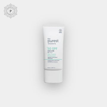 The Purest Solution Mattifier & Oil Control Moisturizer SPF50+ 50ml. تا بيرست سولوسن مرطب للتحكم في اللمعان والزيت بعامل حماية من الشمس SPF50+ 50 مل - Princess Cosmetics Qatar