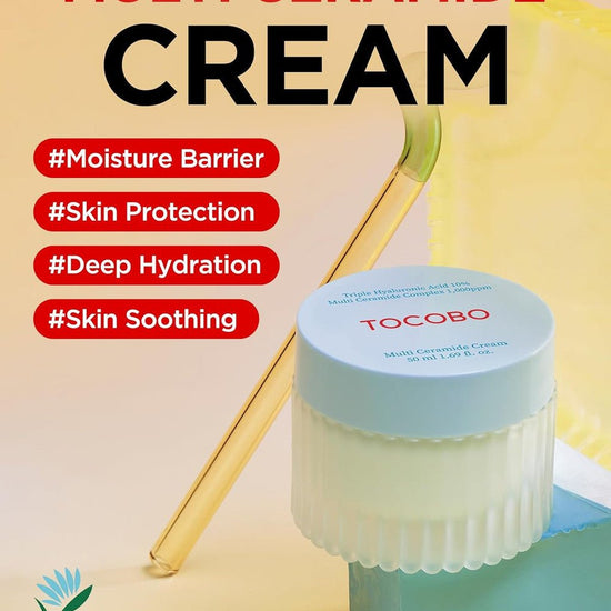 Tocobo Multi Ceramide Cream 50ml توكوبو متعدد السيراميد كريم - Princess Cosmetics Qatar