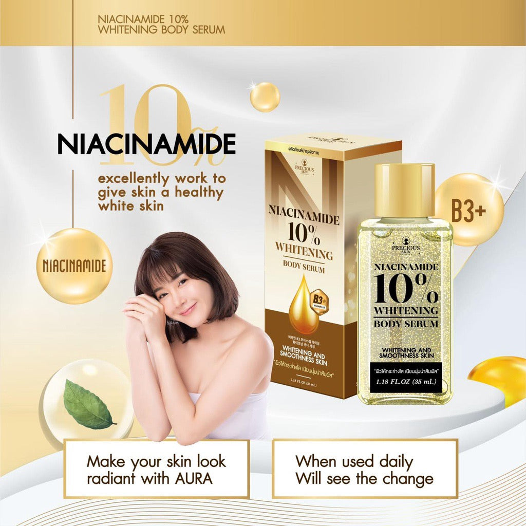 Precious Skin Thailand Niacinamide 10 Whitening Body Serum 35ml