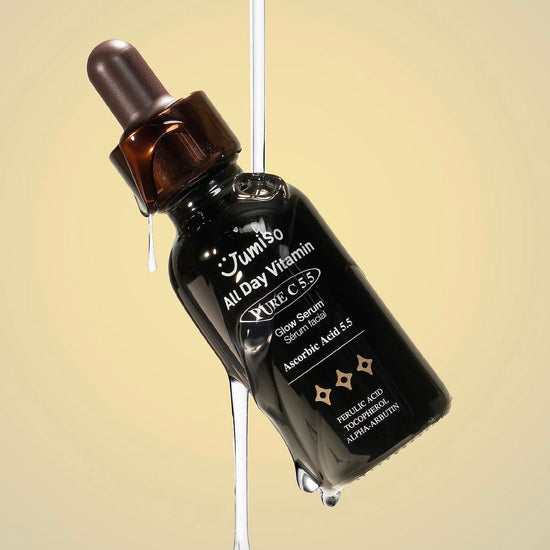 Jumiso All Day Vitamin Pure C 5.5 Glow Serum 30ml. جوميسو طوال اليوم فيتامين بيور سي 5.5 سيروم توهج - Princess Cosmetics Qatar