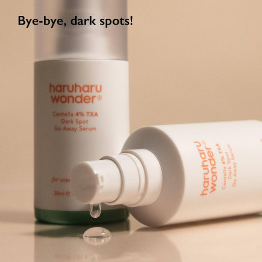 Haruharu WONDER Centella 4% TXA Dark Spot Go Away Serum 30ml. مصل هاروهارو وندر كينتيللا 4% تي إكس إيه للبقع الداكنة 30 مل