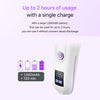 Baren Pedi Mate Dual Power Vacuum Type Electric Callus Remover مزيل مسامير القدم الكهربائي من نوع Baren Pedi Mate ثنائي الطاقة يعمل بالشفط