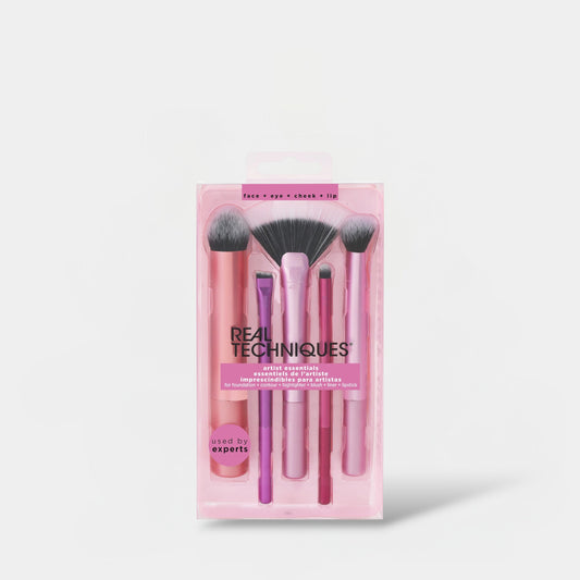 Real Techniques Artist Essentials Makeup Brush Set طقم فرش مكياج أرتيست إسينشالز من ريل تكنيكس