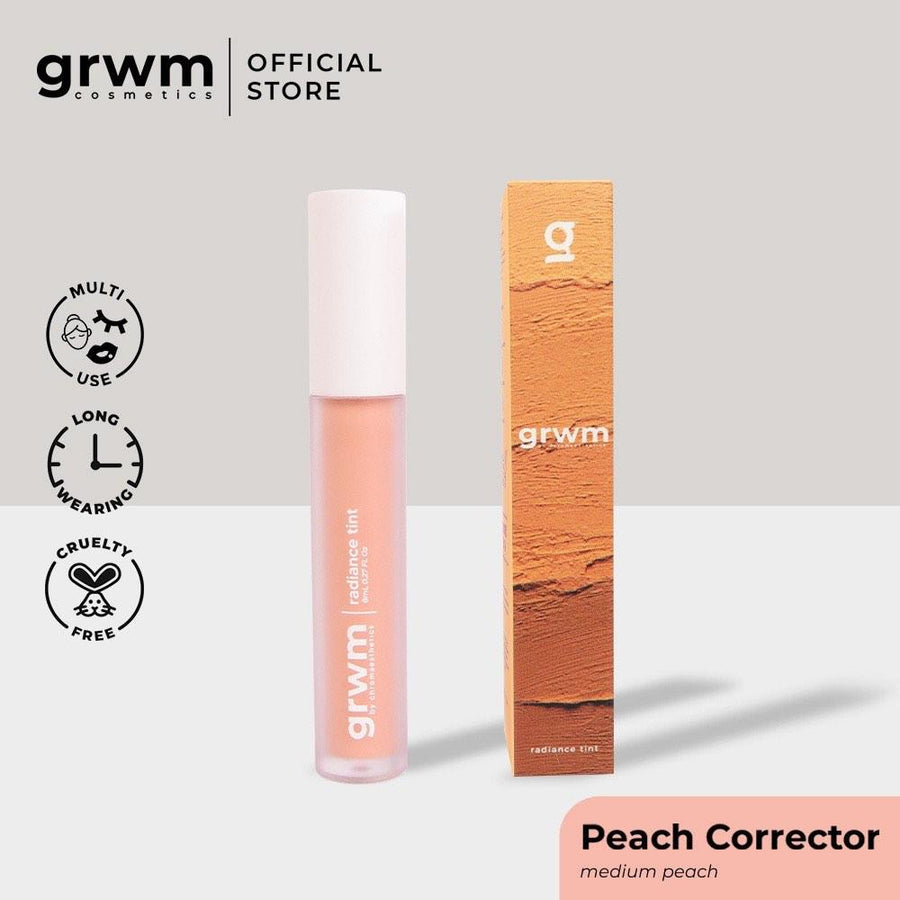 GRWM Cosmetics Radiance Tint Multiuse Base Color Corrector - Light Peach