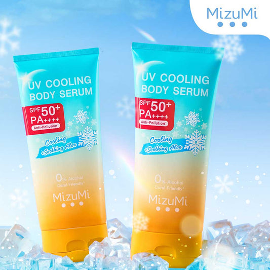 MizuMi UV Cooling Body Serum 165ml سيروم الجسم المبرد بالأشعة فوق البنفسجية من ميزومي