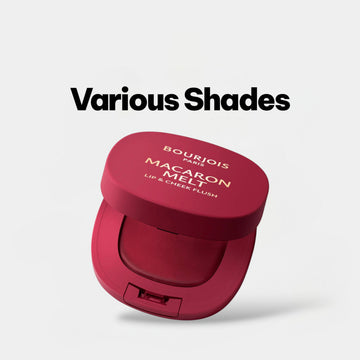 Bourjois Macaron Melt Lip & Cheeks Flush بورجوا ماكارون ميلت – أحمر خدود للشفاه والخدود