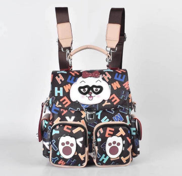 Eye-Theme Black Bag. حقيبة سوداء بموضوع العين