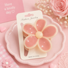 Flower Pink Clips مشابك شعر وردية اللون