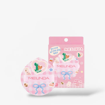 Mei Linda Merry Mellow Puff - Pink مي ليندا ميري ميلو باف - وردي