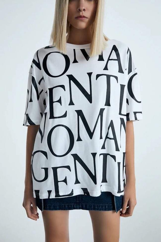 Gentle Women Tshirt. جنتل ومان تيشيرت