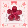 Red Marble Clips مشابك رخامية حمراء