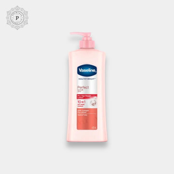 Vaseline Healthy Bright Perfect 10 Pro-Age Repair Lotion 400ml فازلين هيلثي برايت بيرفكت 10 لوشن إصلاح للعمر