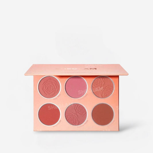 SHEGLAM Floral Flush Blush Palette شيجلام باليت أحمر خدود فلورال فلاش