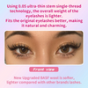 Elyzza 3D Effect Double Spikes Volume False Eyelashes. إليزا 3D تأثير مزدوج المسامير حجم الرموش الصناعية