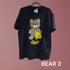 Characters Black TShirt. شخصيات تي شيرت أسود