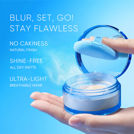 Skintific Invisiblur All Day Loose Powder 10g بودرة سكينتيفيك إنفيزيبلور السائبة التي تدوم طوال اليوم