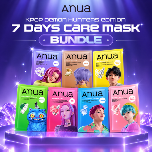Anua KPOP Demon Hunters Sheet Mask (7 Assorted Mask) ماسك ورقي للوجه أنوا كي بوب ديمون هانترز