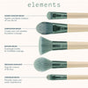 Eco Tools Elements Supernatural Face Brush Kit إيكو تولز إليمنتس – مجموعة فرش الوجه سوبر ناتشورال