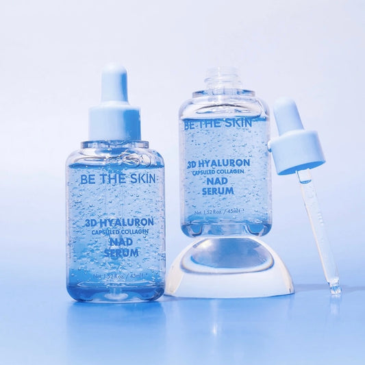 Be The Skin 3D Hyaluron Capsuled Collagen NAD Serum 45ml سيروم بي ذا سكين ثلاثي الأبعاد من الكولاجين المغلف بكبسولات الهيالورون وNAD