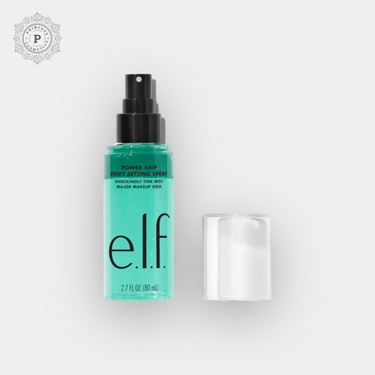 elf Power Grip Dewy Setting Spray 80ml. بخاخ تثبيت المكياج باور جريب من إيلف 80 مل